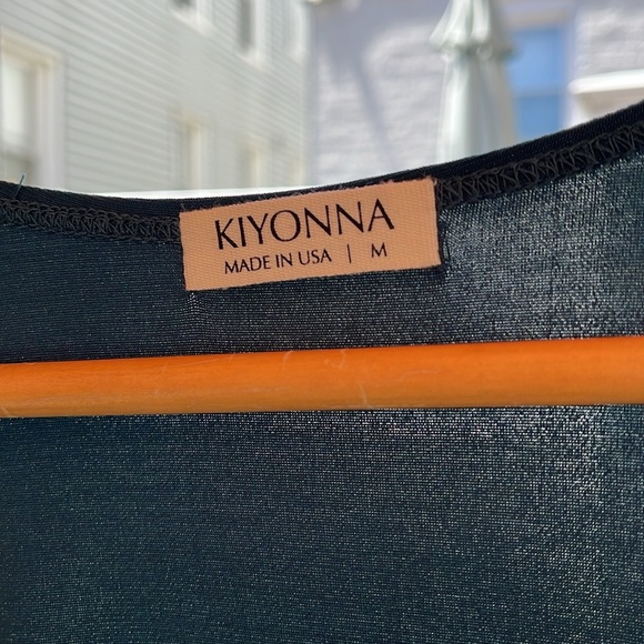 Kiyonna  - Whimsy Wrap Dress Hunter Medium - Picture 12 of 16